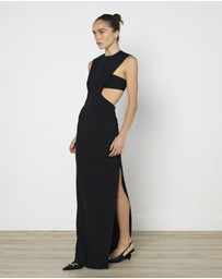 Cirkular - Pre-Loved - Scanlan Theodore Structured Cut Out Dress