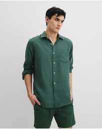 Country Road - Organically Grown Linen Regular Fit Shirt
