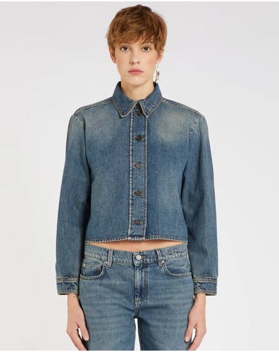 Marella - Cropped Denim Jacket