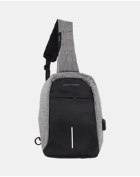 Pierre Cardin - Pierre Cardin Men's Nylon Sling Bag
