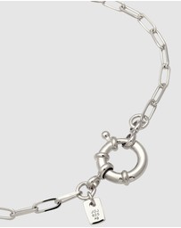 Kuzzoi - ICONIC EXCLUSIVE - Bracelet Male Long Link Chain 925 Sterling Silver