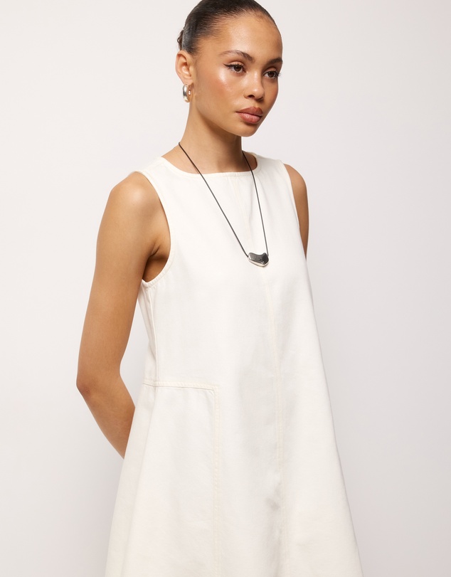 AERE - Romily Soft Denim Mini Dress