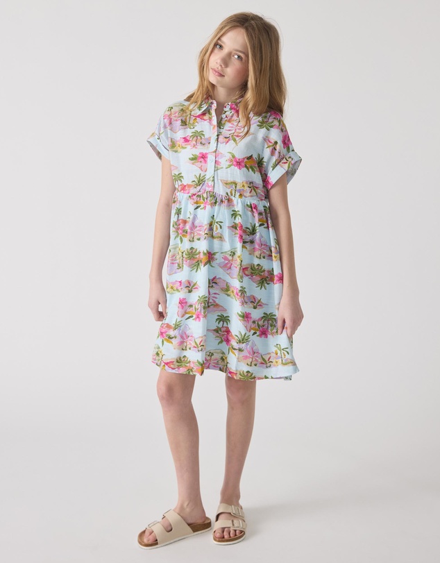 Decjuba Kids - Freya Shirt Dress - Kids-Teens