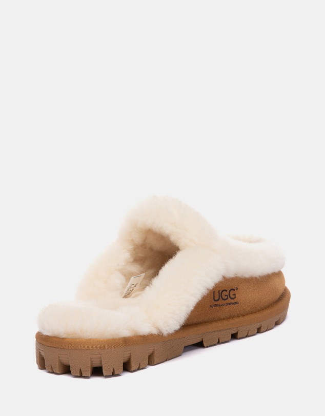 EVERAU - Australian Shepherd Ugg Layna Cow Suede Upper House Shoes