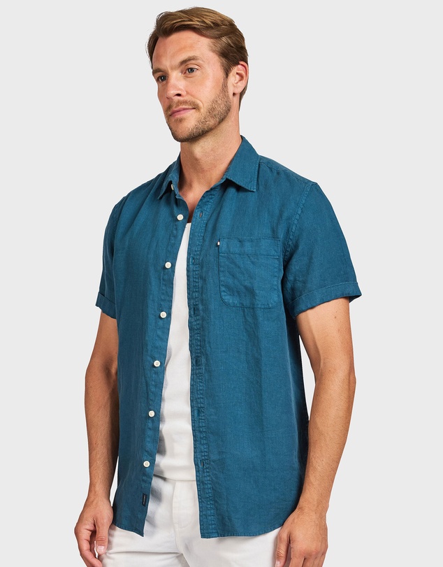 Academy Brand - Hampton Linen S/S Shirt