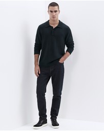 UNISON - Knit L/S Polo