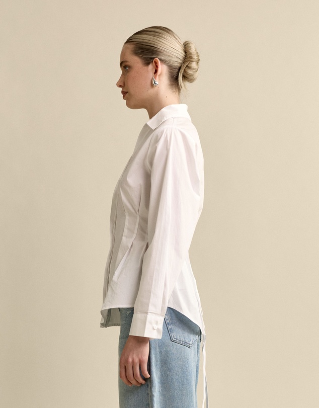 MVN - Fitted Waist Cotton Shirt