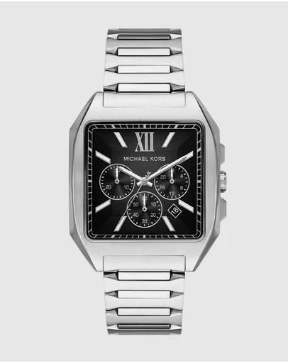 Michael Kors - Hayes Silver Tone Chronograph Watch