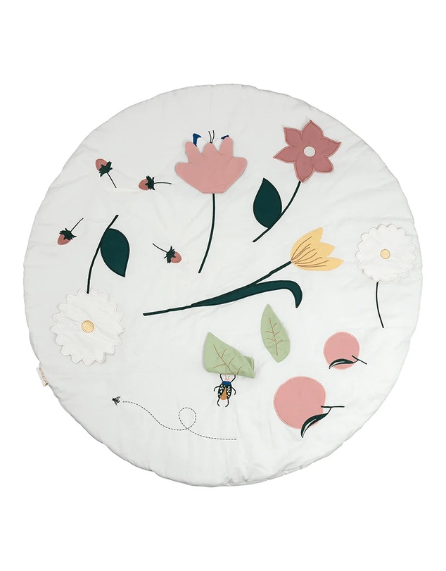Fabelab - Activity Blanket - Flower, 100 cm
