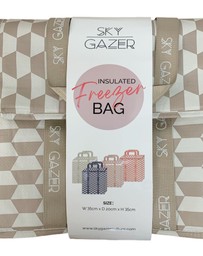 Sky Gazer - Insulated Freezer Shopping Bag - Taupe