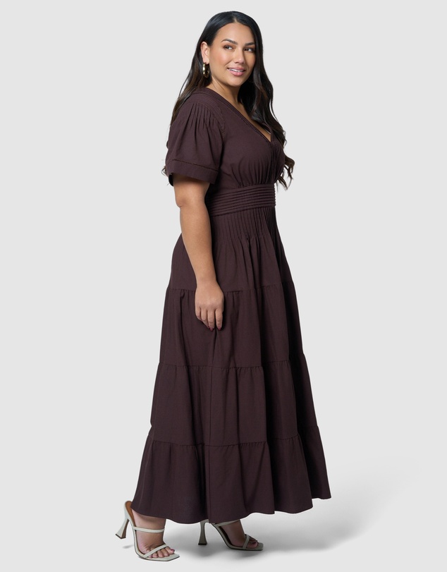 Something 4 Olivia - Abby Linen Maxi Dress