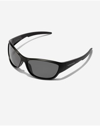 Hawkers Co - HAWKERS - RAVE - POLARIZED BLACK DARK Sunglasses for Men and Women UV400