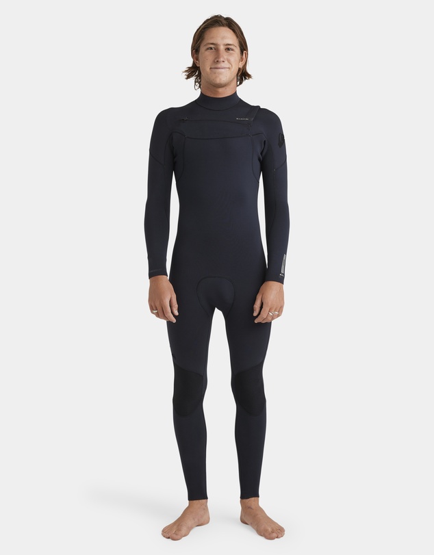 Quiksilver - Mens 4/3 Everyday Sessions Chest Zip Wetsuit