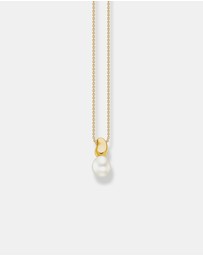 THOMAS SABO - THOMAS SABO Necklace with Pearl Pendant in Gold