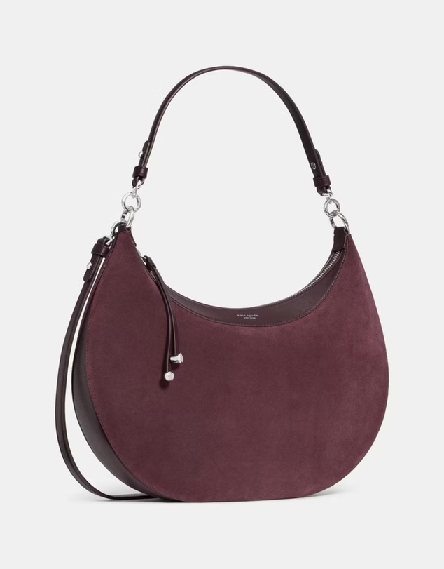 Kate Spade - LIV Suede Large Shoulder