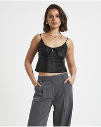 Alice In The Eve - Ruby Romantic Slip Top