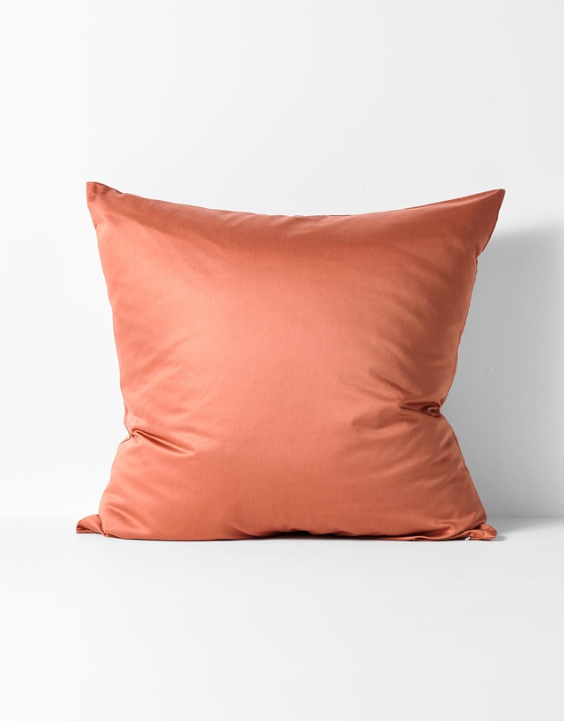 Aura Home - Halo Organic Sateen European Pillowcase