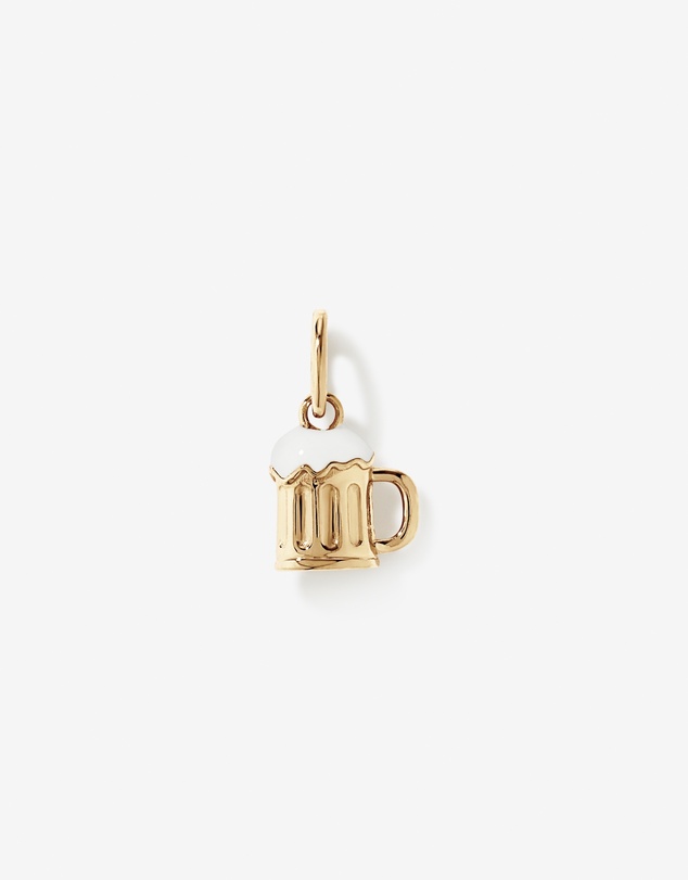 Michael Hill - Enamel Stein Pendant in 18kt Vermeil