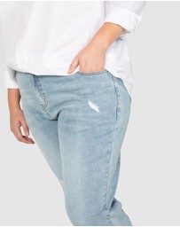 Love Your Wardrobe - Jordyn Washed Out Stretch Jeans