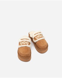 Ozwear Connection Uggs - Ugg Violet Matelasse Shearling Platform Slipper