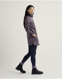 Seasalt - Seasalt Cornwall Purple Formative Brushed Back Jersey Tunic