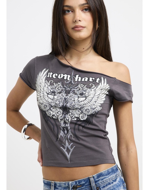 Neon Hart - Tattoo Top