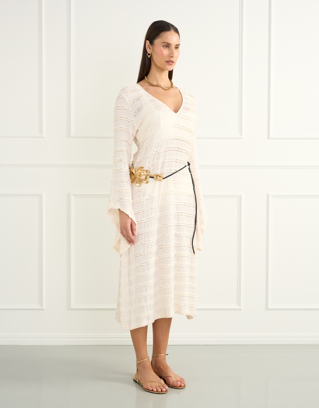 Heaven Australia - Cream Isabella Maxi Dress