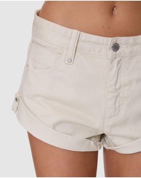 Thrills - Remi Rolled Low Rise Baggy Shorts