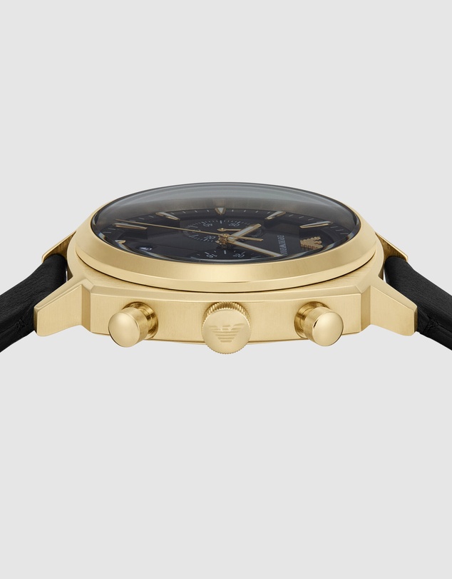 Emporio Armani - Black Chronograph Watch