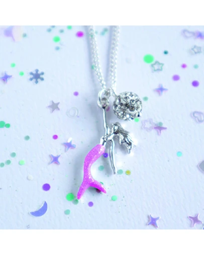 Lauren Hinkley - Pink Mermaid Necklace
