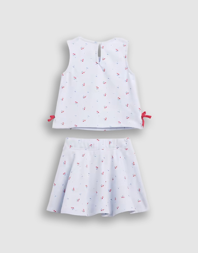 GAP - Print French Terry Bow Tank X Skort Set - Babies-Kids