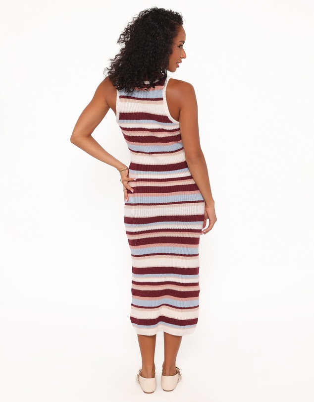 Petal & Pup - Barnes Midi Dress - Multi Stripe