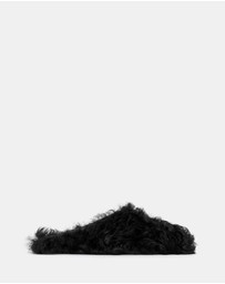 ARKET - Claudine Shearling Mules - Women's