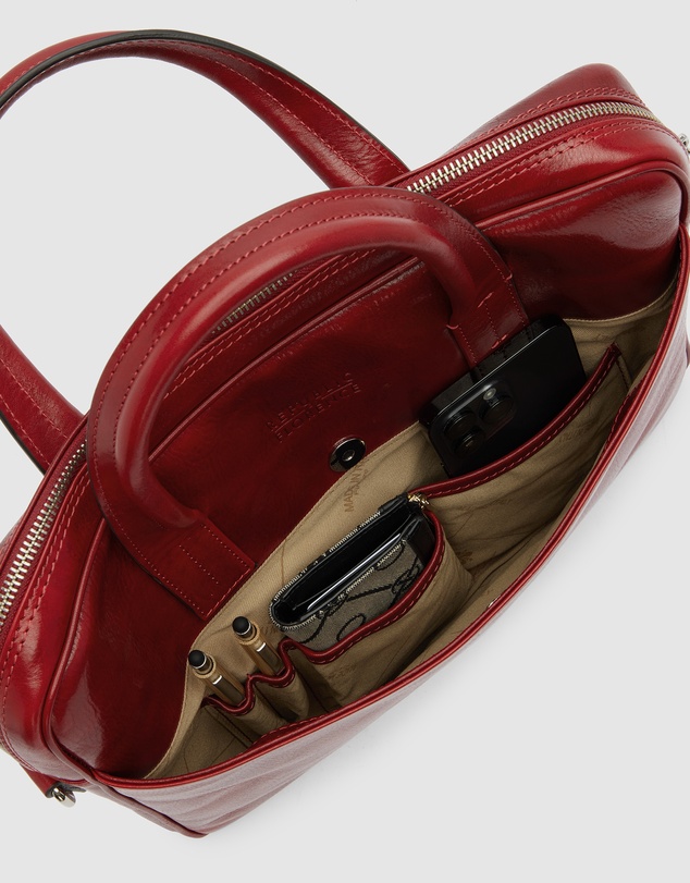 Republic of Florence - London Red Briefcase