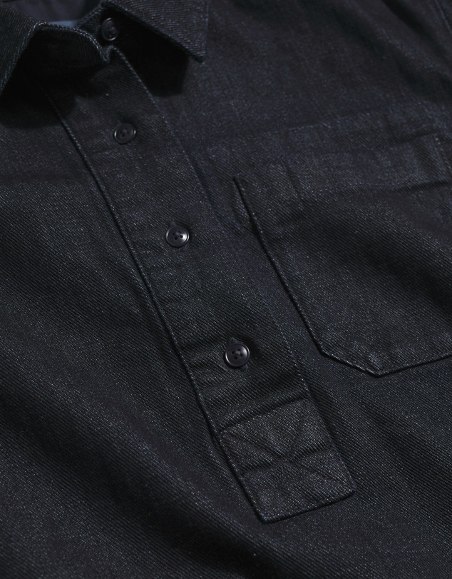 Seasalt - Seasalt Cornwall Navy Guidebook Denim Shirt Dress