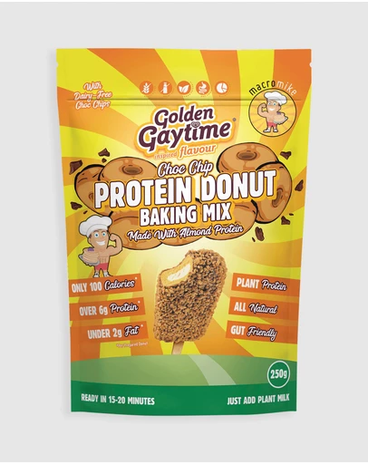 Macro Mike - Golden Gaytime Choc Chip Protein Donut Baking Mix - 250g
