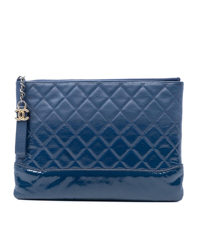 Pre-Loved by Azura Reborn - Pre-Loved Medium Aged Calfskin Gabrielle O Case Clutch