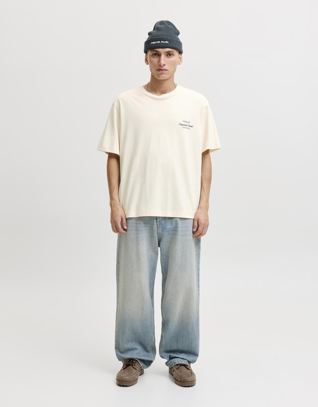 Jack & Jones - Jornorrebro SS Crew Neck Typo Tee Noos
