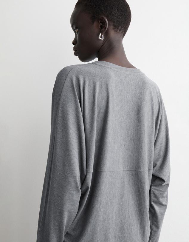 COS - Fluid Jersey Long-Sleeve Top