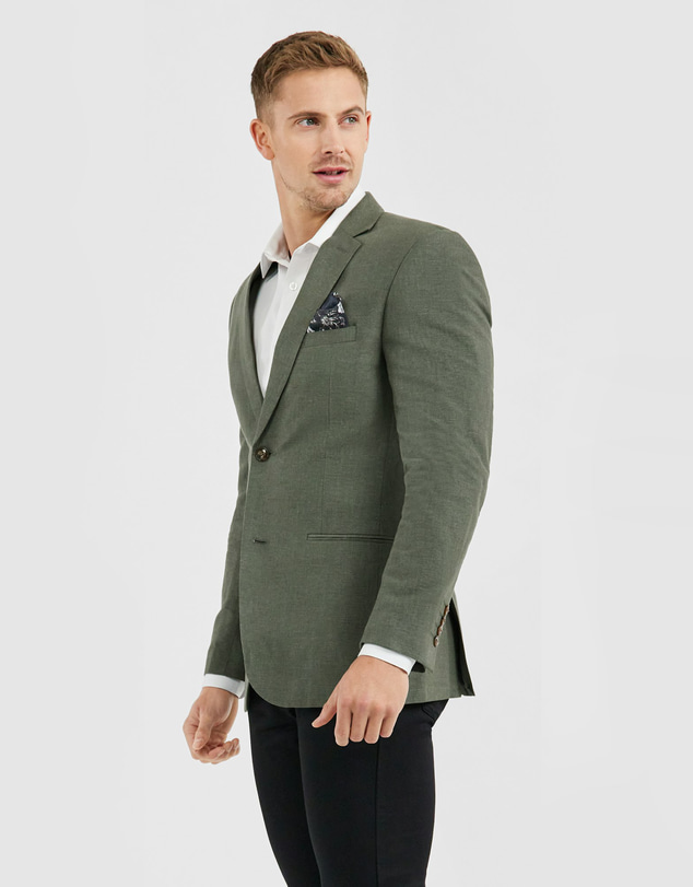 Tarocash - Xavi Linen Blazer