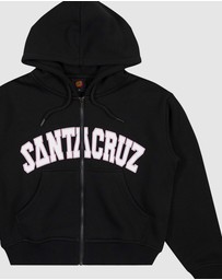 Santa Cruz - Collegiate Strip Front Hoodie - Teens