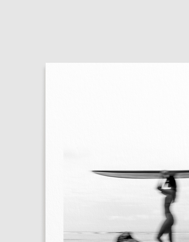 Olive et Oriel - Surf Check by Mario Stefanelli Art Print