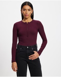 Grace Willow - Love Button Bodysuit