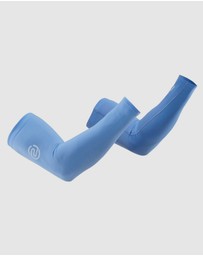SKINS - SKINS Compression Unisex Series-1 Running/Football/Gym Arm Sleeve Sky Blue