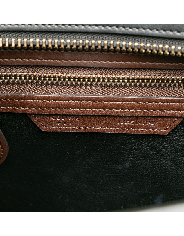 Pre-Loved by Azura Reborn - Pre-Loved Micro Tricolor Leather Luggage Tote