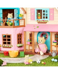 Lil Woodzeez - The Whiskerelli Cats Miniature Animal Figurine Set