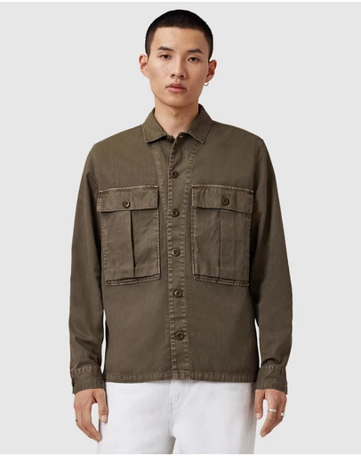 AllSaints - Albyn Long Sleeve Shirt