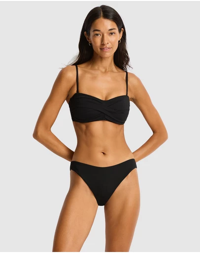 Sea Level Australia - Essentials High Waist Gathered Side Pants