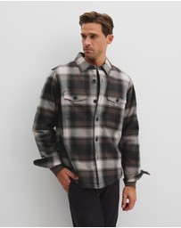 Country Road - Check Sherpa Jacket