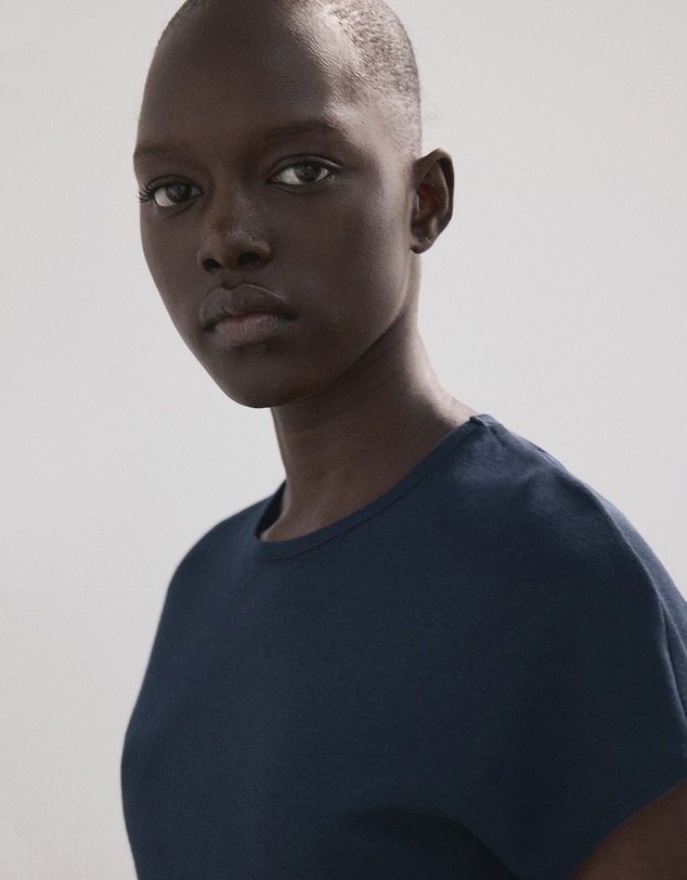 M.N.G - Zani Fitted Cotton T-Shirt